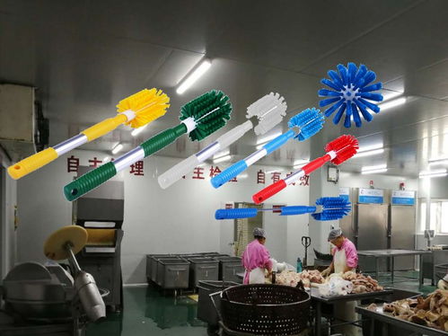 【絞肉機(jī)清潔刷,食品廠硬毛管刷清潔管刷】- 